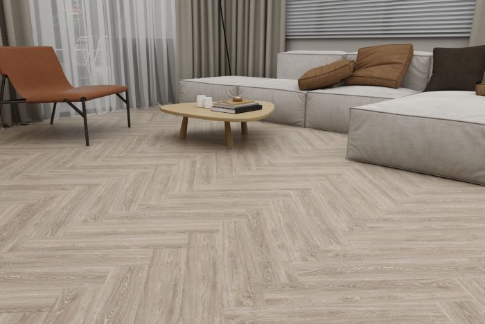 LVT плитка клеевая PROFIELD Zigzag Дуб Шале (MC7003-1)