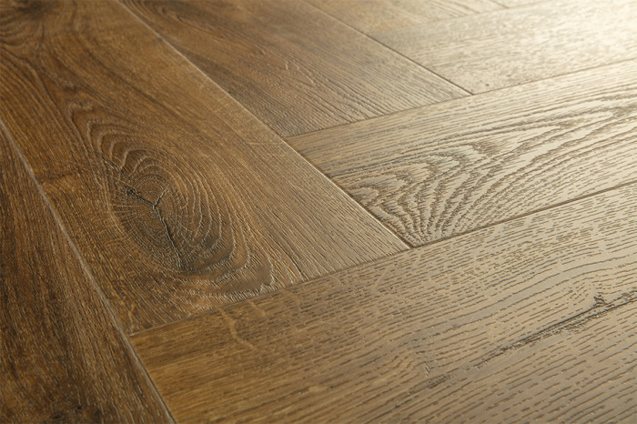 LVT QUICK-STEP PRISTINE Коричневый осенний дуб 33кл. 2,5мм (48шт/4,582м2)
