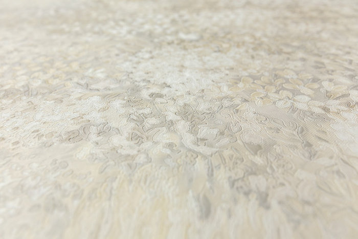 Обои виниловые на флизелиновой основе Апрель мотив 2, жёлтый серый, KERAMA MARAZZI