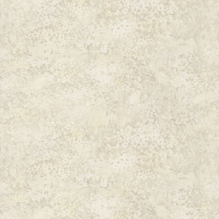 Обои виниловые на флизелиновой основе Апрель мотив 2, жёлтый серый, KERAMA MARAZZI