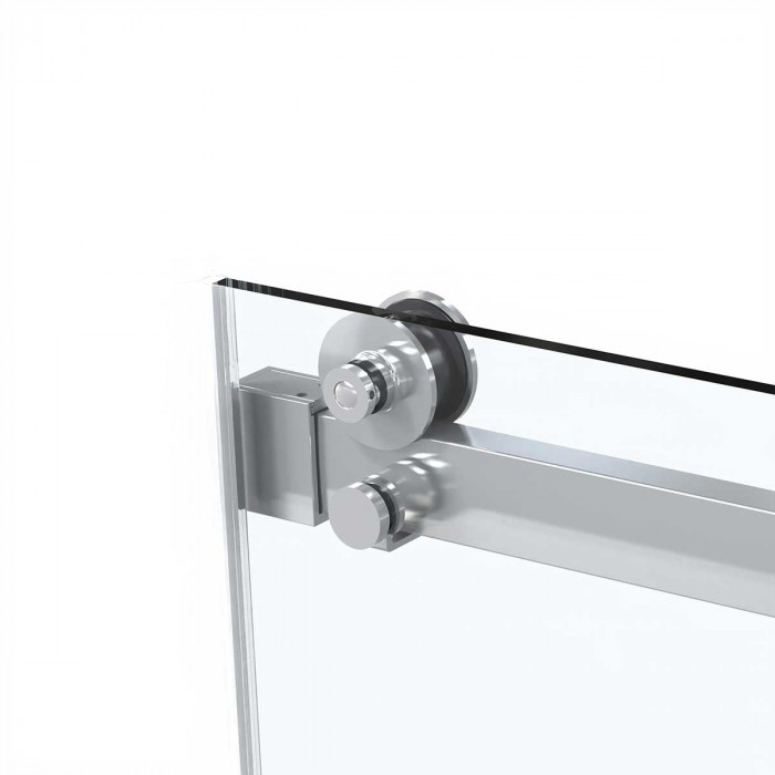Душевой уголок Комо Софт (Como Soft) VSR-1CS1015CL, 1500*1000, хром, стекло прозрачное