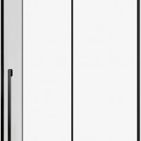 Душевой уголок Allen Brau Fantasy 120x80 3.11006.31 + 3.11012.31 черный матовый