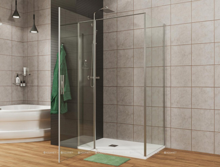 Душевой уголок Allen Brau Priority 120x90 3.31031.00 + 3.31043.00 хром
