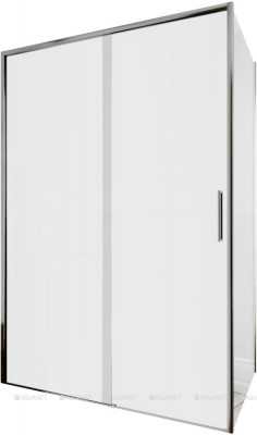 Душевой уголок Aquanet Pleasure Evo 130x100 AE65-130x100-CT профиль хром, прозрачное стекло