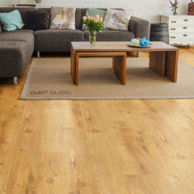 Кварцвиниловая LVT плитка DeART OPTIM DA 6001 (34кл)