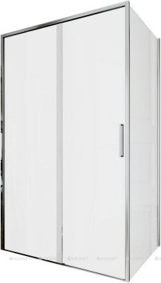Душевой уголок Aquanet Pleasure Evo 120x100 AE65-120x100-CT профиль хром, прозрачное стекло