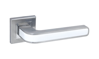 Ручка дверная ADDEN BAU PIEZA Q360 WHITE/CHROME (цвет хром)