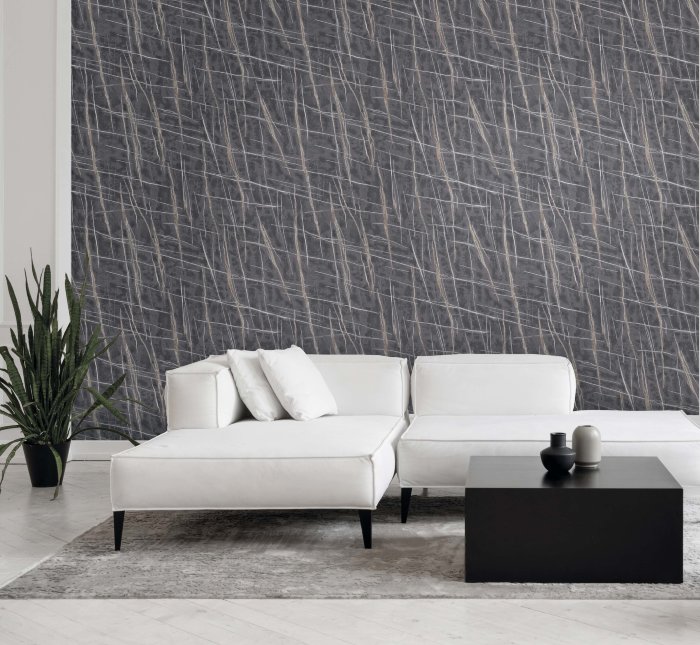 Обои 10812-06 (4) винил.горячего тиснения на флиз. основе 1,06*10,05  Carrara marble SIRPI