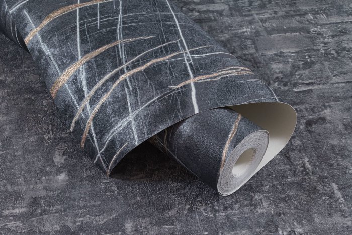 Обои 10812-06 (4) винил.горячего тиснения на флиз. основе 1,06*10,05  Carrara marble SIRPI