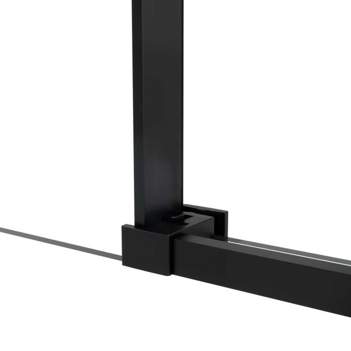Душевой уголок Слим Софт (Slim Soft) VSR-1SS8010CLB, 1000*800, черный, стекло прозрачное