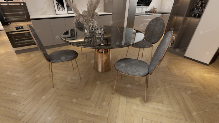 Ламинат Alpine Floor Herringbone 10 Дуб Молизе (LF107-08) 10мм 33класс. 1.5600м2. 26шт (А+В)