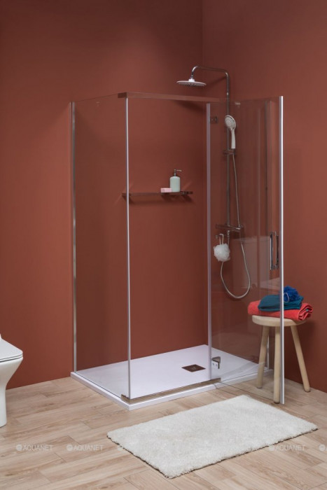 Душевой уголок Aquanet Logic RC1200 AE32-S-120x80U-CT 1200x800, прозрачное стекло