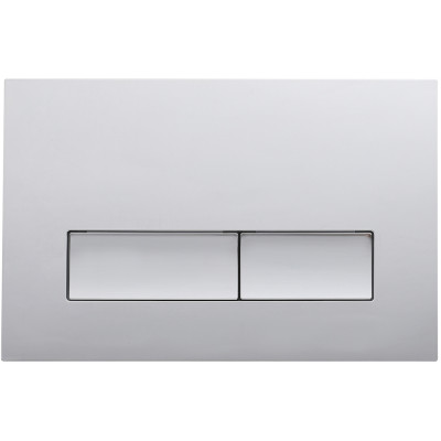 Кнопка смыва Veconi FLUSH V1, FLV1-C, 240х162х9, пластик, хром глянец
