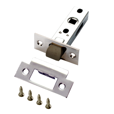 Защелка межкомнатная B2B L 5-45 plastic SN, пластиковый язычок, никель матовый