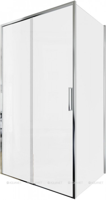 Душевой уголок Aquanet Pleasure Evo 110x80 AE65-110x80-CT профиль хром, прозрачное стекло