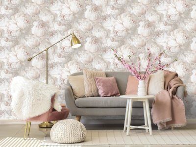 Обои 585335 (6) винил. горячего тиснения на флиз. основе 1,06*10,05 Peony Стенова