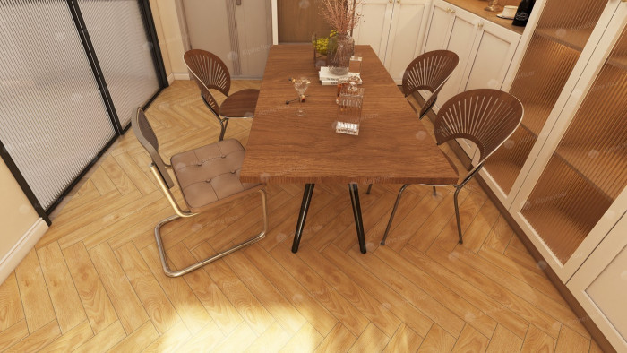 Ламинат Alpine Floor Herringbone 12 Дуб Пьемонт (LF105-06) 12мм 34класс. 1.32м2. 22шт (А+В)