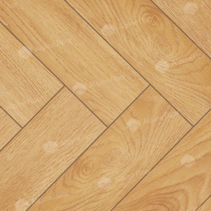 Ламинат Alpine Floor Herringbone 12 Дуб Пьемонт (LF105-06) 12мм 34класс. 1.32м2. 22шт (А+В)