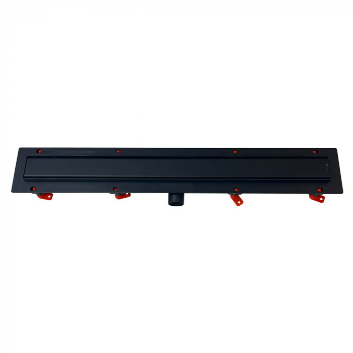 Душевой лоток Veconi Klasik Black 450