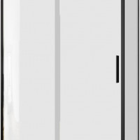 Душевой уголок Aquanet Pleasure Evo 130x90 AE65-130x90-BT профиль черный, прозрачное стекло