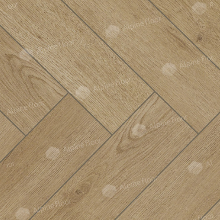 Ламинат Alpine Floor Herringbone 12 Дуб Молизе (LF105-08) 12мм 34класс. 1.32м2. 22шт (А+В)
