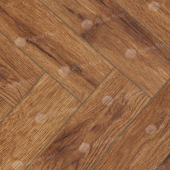Ламинат Alpine Floor Herringbone 12 Дуб Калабрия (LF105-09) 12мм 34класс. 1.32м2. 22шт (А+В)