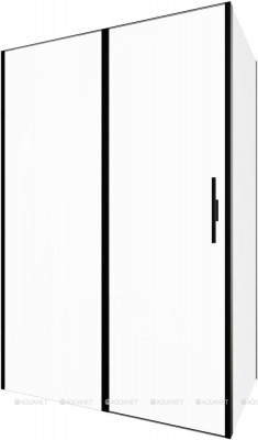 Душевой уголок Allen Brau Priority 140x80 3.31012.BBA + 3.31015.BBA черный браш