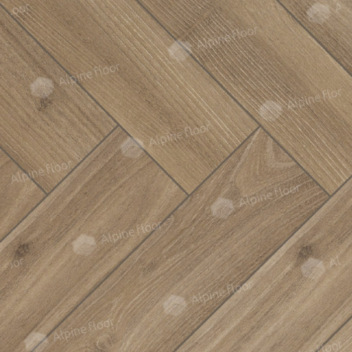 Ламинат Alpine Floor Herringbone 12 Дуб Венето (LF105-10) 12мм 34класс. 1.32м2. 22шт (А+В)