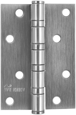 Петля дверная врезная с 4 подшип. ADDEN BAU 100x70x2.5 4BB Matte Satin Chrome, матовый хром 1шт.