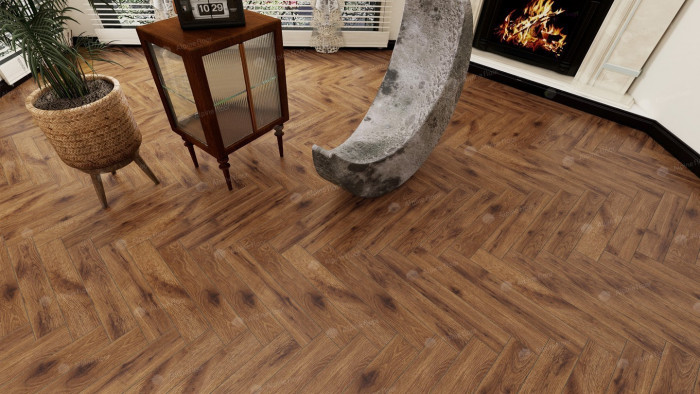 Ламинат Alpine Floor Herringbone 12 Дуб Умбрия (LF105-11) 12мм 34класс. 1.32м2. 22шт (А+В)