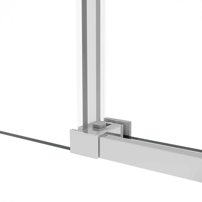 Душевой уголок Слим Софт (Slim Soft) VSR-1SS8014CL, 1400*800, хром, стекло прозрачное