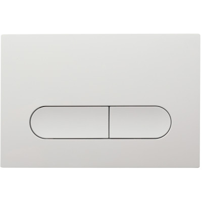Кнопка смыва Veconi FLUSH V3, FLV3-W, 240х162х9, пластик, белый глянец