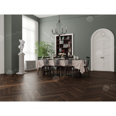 Ламинат Alpine Floor Herringbone 12 Дуб Абруццо (LF105-14) 12мм 34класс. 1.32м2. 22шт (А+В)