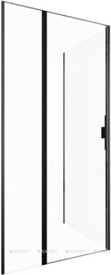 Душевой уголок Allen Brau Priority 100x100 3.31030.BBA + 3.31048.BBA черный браш