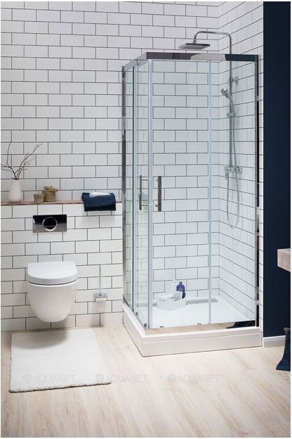 Душевой уголок Aquanet Delta Cube NPE1142 90x90, прозрачное стекло