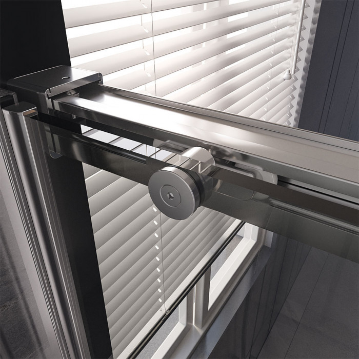 Душевой угол Veconi Premium Trento PTC-SP-40CH, 1300х800x2000, хром, стекло прозрачное