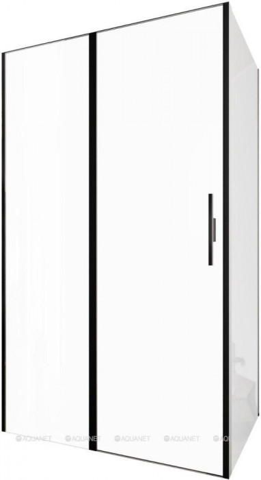 Душевой уголок Allen Brau Priority 120x90 3.31033.BBA + 3.31045.BBA черный браш