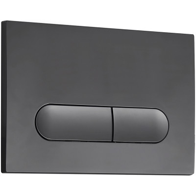 Кнопка смыва Veconi FLUSH V3, FLV3-GM, 240х162х9, пластик, оружейная сталь
