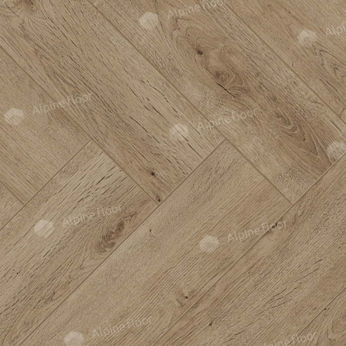Ламинат Alpine Floor Herringbone Pro 8  Дуб Прованс (LF102-07) 8мм 33класс. 1.3465м2. 22шт (А+В)