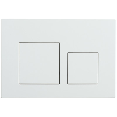 Кнопка смыва Veconi FLUSH V4, FLV4-W, 240х162х10, пластик, белый глянец