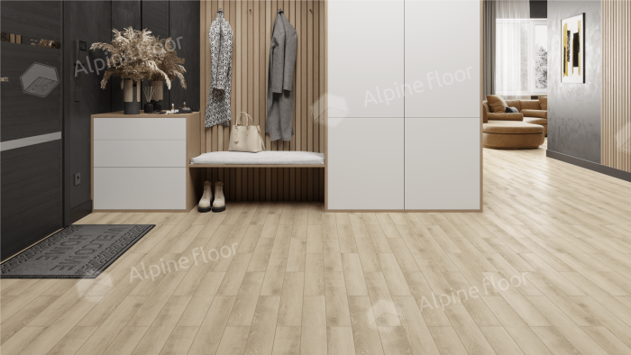 Ламинат Alpine Floor Herringbone Pro 8  Дуб Орлеан (LF102-08) 8мм 33класс. 1.3465м2. 22шт (А+В)