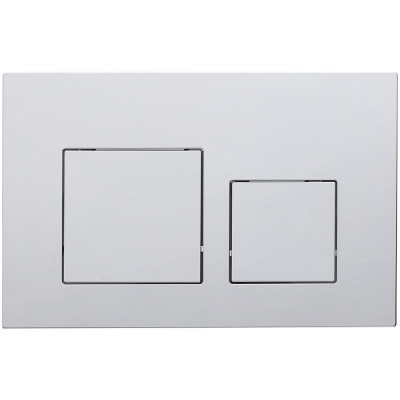 Кнопка смыва Veconi FLUSH V4, FLV4-C, 240х162х10, пластик, хром глянец