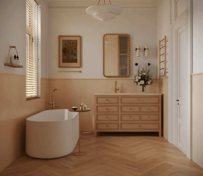 SPC Norland PARQUET Saver Sand 34кл. (600x125x4/26шт/1,95м2)