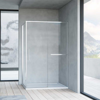 Душевой уголок Слим Софт (Slim Soft) VSR-1SS9012CL, 1200*900, хром, стекло прозрачное