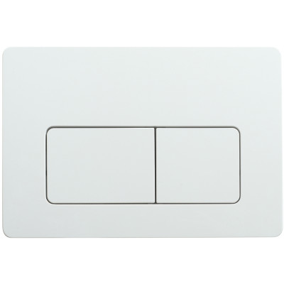 Кнопка смыва Veconi FLUSH V5, FLV5-W, 240х162х9, пластик, белый глянец
