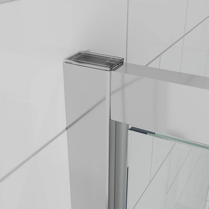 Душевой угол Veconi Ottimo P30SP CH, 700х700х1900 хром, стекло матовое