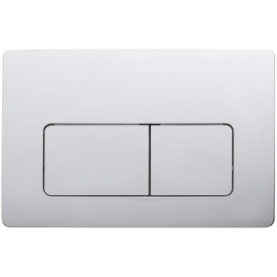 Кнопка смыва Veconi FLUSH V5, FLV5-C, 240х162х9, пластик, хром глянец