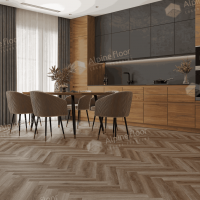 Ламинат Alpine Floor Herringbone Pro 8  Дуб Пикардия (LF102-14) 8мм 33класс. 1.3465м2. 22шт (А+В)