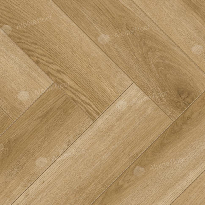 Ламинат Alpine Floor Herringbone Pro 12 Дуб Эльзас (LF106-02) 12мм 34класс. 1.1017м2. 18шт (А+В)