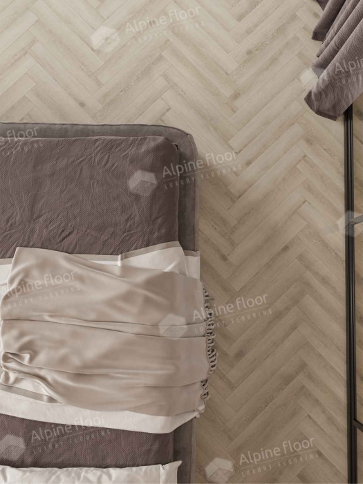 Ламинат Alpine Floor Herringbone Pro 12 Дуб Орлеан (LF106-08) 12мм 34класс. 1.1017м2. 18шт (А+В)